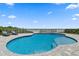 Private pool with ocean views, surrounded by a paved patio and comfortable lounge chairs for relaxation at 4711 S Atlantic Ave, Ponce Inlet, FL 32127