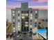 Stunning beachfront condo building with multiple balconies overlooking the ocean and convenient parking at 2615 S Atlantic Ave # 7H, Daytona Beach, FL 32118