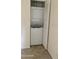 Convenient in-unit laundry featuring a stacked washer and dryer, maximizing space and adding to the ease of living at 108 Lacosta Ln # 621, Daytona Beach, FL 32114