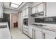 Kitchen featuring stainless steel appliances and a skylight at 10 Juniper Dr, Ormond Beach, FL 32176