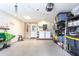Spacious garage featuring laundry and storage area, perfect for organizing your belongings at 50 Ocean Palm Villa S, Flagler Beach, FL 32136