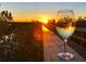 Enjoy beautiful sunset views on the boardwalk with a glass of wine in this charming property at 50 Ocean Palm Villa S, Flagler Beach, FL 32136