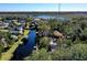 Wide aerial view of the property and surrounding area at 1069 Indigo Rd, Ormond Beach, FL 32174