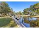 Beautiful view of the canal from the backyard at 1069 Indigo Rd, Ormond Beach, FL 32174