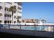 Sunrise Condominiums community pool is steps from the beach at 2294 Ocean Shore Blvd # 1020, Ormond Beach, FL 32176
