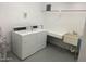 Clean laundry room with two washers and dryers at 640 N Nova Rd # 212, Ormond Beach, FL 32174