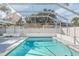 Relax and enjoy the Florida sunshine in this beautiful screened pool at 1408 Ruthbern Rd, Daytona Beach, FL 32114