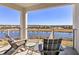 Relaxing balcony with lake and boardwalk view at 3161 Paradox Cir # 303, Kissimmee, FL 34746