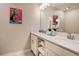 Elegant bathroom with double vanity and stylish decor at 3161 Paradox Cir # 303, Kissimmee, FL 34746