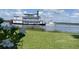 Riverfront property with paddleboat and yacht visible at 41 Ocean Palm Villa S # 41, Flagler Beach, FL 32136