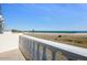 Balcony overlooking the ocean at 3072 Ocean Shore Blvd, Ormond Beach, FL 32176