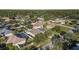 Aerial view of neighborhood and property at 35 Saddlers Run, Ormond Beach, FL 32174