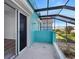 Private balcony with ocean view and sliding door access at 166 Coquina Key Dr, Ormond Beach, FL 32176