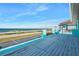 Relaxing ocean view from a private deck at 166 Coquina Key Dr, Ormond Beach, FL 32176