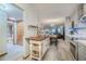 Bright kitchen with updated appliances and island at 2222 Ocean Shore Blvd # 102B, Ormond Beach, FL 32176