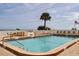 Refreshing community pool with ocean views at 2222 Ocean Shore Blvd # 102B, Ormond Beach, FL 32176