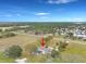 Aerial view of house with large surrounding land at 1045 Carter Rd, Deland, FL 32724