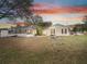 Large backyard with scenic sunset views at 1045 Carter Rd, Deland, FL 32724