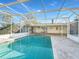 Stunning screened pool and spa at 1045 Carter Rd, Deland, FL 32724