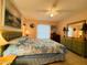 Spacious main bedroom with large bed and dresser at 105 Barrier Isle Dr, Ormond Beach, FL 32176