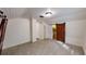 Charming attic bedroom with wood floors and barn doors at 141 Kingston Ave, Daytona Beach, FL 32114