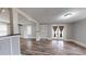 Hardwood floor living room with french doors at 141 Kingston Ave, Daytona Beach, FL 32114