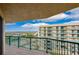 Spacious balcony offering stunning ocean and city views at 4565 S Atlantic Ave # 5601, Port Orange, FL 32127