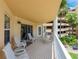 Private balcony perfect for relaxing and entertaining at 4670 Links Village Dr # B201, Ponce Inlet, FL 32127