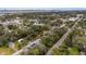 Aerial view of property showing location near water and other homes at 627 Clark St, Daytona Beach, FL 32114