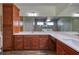 Modern bathroom featuring double vanity and corner sinks at 707 Hang Loose Way, Daytona Beach, FL 32124