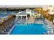 Inviting pool with plenty of lounge chairs at 707 Hang Loose Way, Daytona Beach, FL 32124