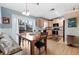 Kitchen with stainless steel appliances and wood cabinetry at 124 Avalon Dr, Ormond Beach, FL 32176