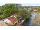 Aerial view of charming villa community with lush landscaping at 3548 Forest Branch Dr # C, Port Orange, FL 32129