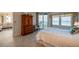 Bedroom with ocean view and ample closet space at 4641 S Atlantic Ave # 2010, Port Orange, FL 32127