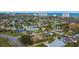 Aerial view of the house and surrounding neighborhood at 89 Hickory Hills Cir, Ormond Beach, FL 32174