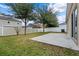 Backyard with patio and privacy fence at 111 Big Pine Key Blvd, Deland, FL 32720