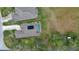 High-angle view of the property, highlighting its location and pool at 1453 Sunningdale Ln, Ormond Beach, FL 32174