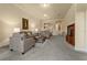 Open concept living room, view of dining and kitchen at 1510 Kinnard Cir, Ormond Beach, FL 32174