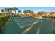 Two well-maintained pickleball courts, perfect for recreation at 1510 Kinnard Cir, Ormond Beach, FL 32174
