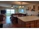 Combined dining and living room with ocean view at 2750 Ocean Shore Blvd # 4, Ormond Beach, FL 32176