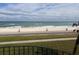 Stunning ocean view from the property, showing sandy beach and waves at 2750 Ocean Shore Blvd # 4, Ormond Beach, FL 32176