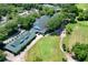 Aerial view of clubhouse and golf course at 3238 Bailey Ann Dr, Ormond Beach, FL 32174
