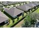 Aerial view of a house with backyard and lush greenery at 3238 Bailey Ann Dr, Ormond Beach, FL 32174