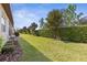 Private backyard with well-manicured lawn at 3238 Bailey Ann Dr, Ormond Beach, FL 32174