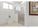 Clean bathroom with a large shower and a modern design at 3238 Bailey Ann Dr, Ormond Beach, FL 32174