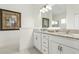 Elegant bathroom with double vanity and granite countertop at 3238 Bailey Ann Dr, Ormond Beach, FL 32174