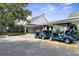 Convenient golf cart parking is located near the clubhouse at 3238 Bailey Ann Dr, Ormond Beach, FL 32174
