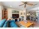 Open living area, view of kitchen and dining area at 1031 Calle Grande St, Ormond Beach, FL 32174