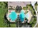Relaxing resort pool with plenty of lounge chairs at 1068 Hampstead Ln, Ormond Beach, FL 32174