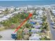 Aerial view of property near the beach at 149 Sunrise Cove Cir, Ormond Beach, FL 32176